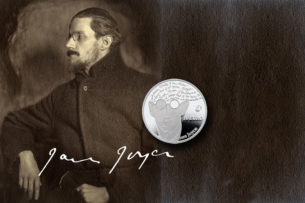 Whitman News Featured Article: James Joyce Commemorative Coin   Stacy    freelance news